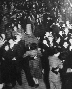 crowded dancing